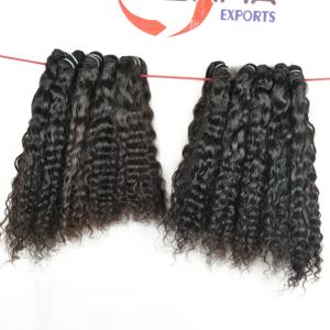 100% non traité cuticule aligné noir couleur naturelle doux indien femmes Extensions de cheveux Grade 10A dentelle gros paquet - Product Image 3