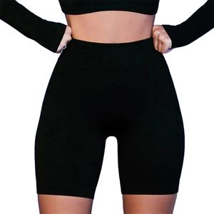 Ensemble de shorts de yoga en spandex antibactérien pour femmes, vêtements de sport, tenue de sport extensible pour la salle de sport, l'entraînement - Product Image 1