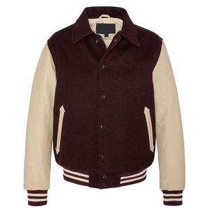 2025 vente en gros hommes université vestes Letterman vestes personnalisé Baseball broderie patchs Letterman université Bomber veste - Product Image 1