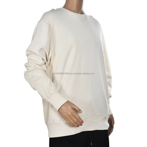 Suéter de Cuello Redondo de Lana para Hombre, Sudadera con Capucha de Gran Tamaño, de Algodón, con Estampado Personalizado - Product Image 3