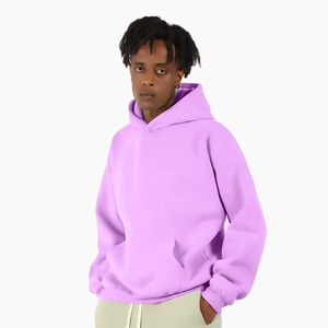 เสื้อกันหนาวแนวสตรีทแบบสวมหัวแขนยาวผ้าคอตตอน100% สำหรับผู้ชายและผู้หญิงเสื้อมีฮู้ดไร้สายทรงหลวมใส่สบายสำหรับฤดูหนาว2025 New16-color - Product Image 5