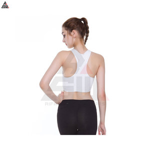Nuevo Sujetador Deportivo Transpirable y Sencillo para Mujer, de Alta Calidad, con Cierre Frontal de Cremallera, para Entrenamiento, Yoga, Sin Tirantes, Soporte Medio, Económico - Product Image 2