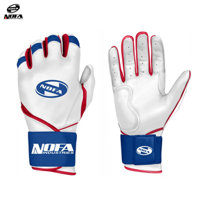 Gants de frappe de baseball et de softball en cuir taille adulte respirant avec logo personnalisé fabriqués avec une sensation douce et confortable - Product Image 3