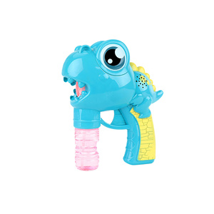 10 trous lumineux électrique Machine à bulles jeux de plein air pistolets de tir avec 100 Ml savon eau pistolet à bulles automatique en gros - Product Image 3