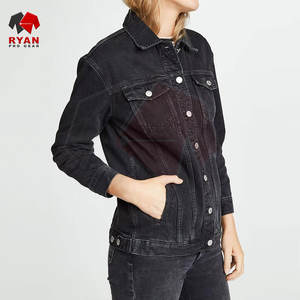 Chaqueta Vaquera de Moda para Mujer, Chaqueta de Mezclilla de Algodón Premium al por Mayor, Marca Privada OEM - Product Image 6