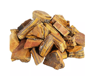 Piedra en bruto Ojo de Tigre Bruto en bruto para Reiki natural cristal curativo Un pulido piedras preciosas en bruto cristal natural mayorista - Product Image 3