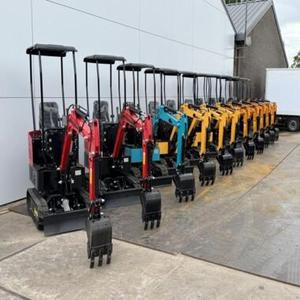 รถขุดขนาดเล็ก JPC KV12 พร้อมเครื่องยนต์ยันมาร์ รับประกัน 4 ปี และความจุบุ้งกี๋ 0.12 ลูกบาศก์เมตร - มีอุปกรณ์เสริมอเนกประสงค์ให้เลือก - Product Image 3