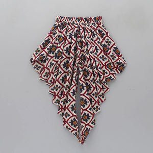 Conjunto de Dhoti Estampado para Niñas Shoryam Fashion, Top Corto Completamente Cosido, Estampado Digital, Ropa Étnica para Fiestas, Festivales, Bodas, Tradicional - Product Image 4