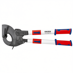 Cisaille à câbles Knipex avec action à cliquet et poignées télescopiques 650-860 mm – Ciseaux et cisailles - Product Image 3