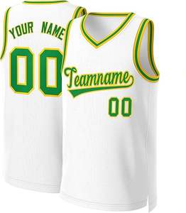 เสื้อบาสเก็ตบอลสำหรับผู้ชายเสื้อบาสเก็ตบอลผ้าแห้งเร็วระบายอากาศได้หมายเลขทีมออกแบบได้ตามต้องการ - Product Image 5