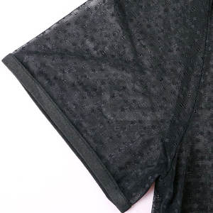 2025 T-shirt en maille de coton et polyester de style OEM T-shirt en maille le plus populaire à vendre - Product Image 2