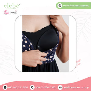 Victoria Summer Style Robe d'allaitement sans manches à pois Design Respirant Modal Vêtements de maternité à la mode pour les femmes enceintes - Product Image 5