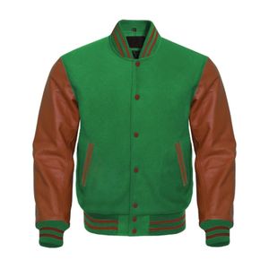 Veste de baseball varsity à manches longues, design personnalisé, nouvelle conception, vente en gros, marque OEM, design tendance, veste varsity unie, veste varsity à lettres - Product Image 3