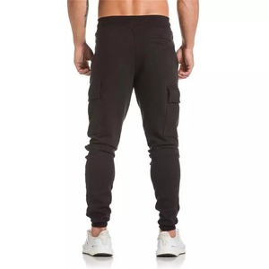Transpirable Bolsillos en blanco Slim Fit Pantalones de secado rápido Pantalones de chándal personalizados Hombres Joggers Pantalones de chándal al por mayor - Product Image 5