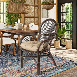 Sillón de Comedor VIZIER de Ratán - Diseño Moderno para el Hogar, Oficina y Comedor, Muebles Hechos en Indonesia - Product Image 3