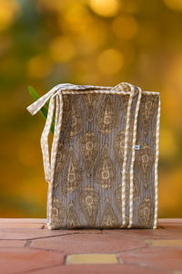 กระเป๋าเดินทางแบบซักได้เป็นมิตรต่อสิ่งแวดล้อมสีเขียวลายพิมพ์วินเทจสำหรับใช้ในชีวิตประจำวัน - Product Image 3