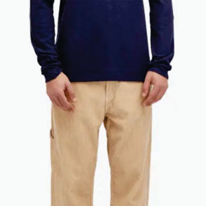 T-shirt à manches longues gaufré de haute qualité pour hommes-Confortable, élégant et parfait pour les vêtements décontractés et les tenues de tous les jours" - Product Image 6