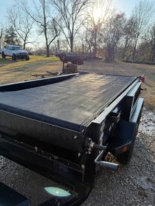 Remorque à benne basculante de qualité supérieure 5x10 pour usage agricole, système hydraulique durable avec composants d'engrenage pour remorque de tracteur - Product Image 6