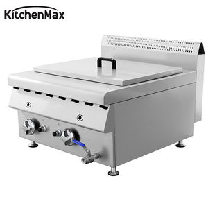 Cuisinière à pâtes professionnelle au gaz, bouilloire à nouilles commerciale avec brûleur à ébullition rapide et vanne de vidange pour restaurant, cantine et restauration - Product Image 4