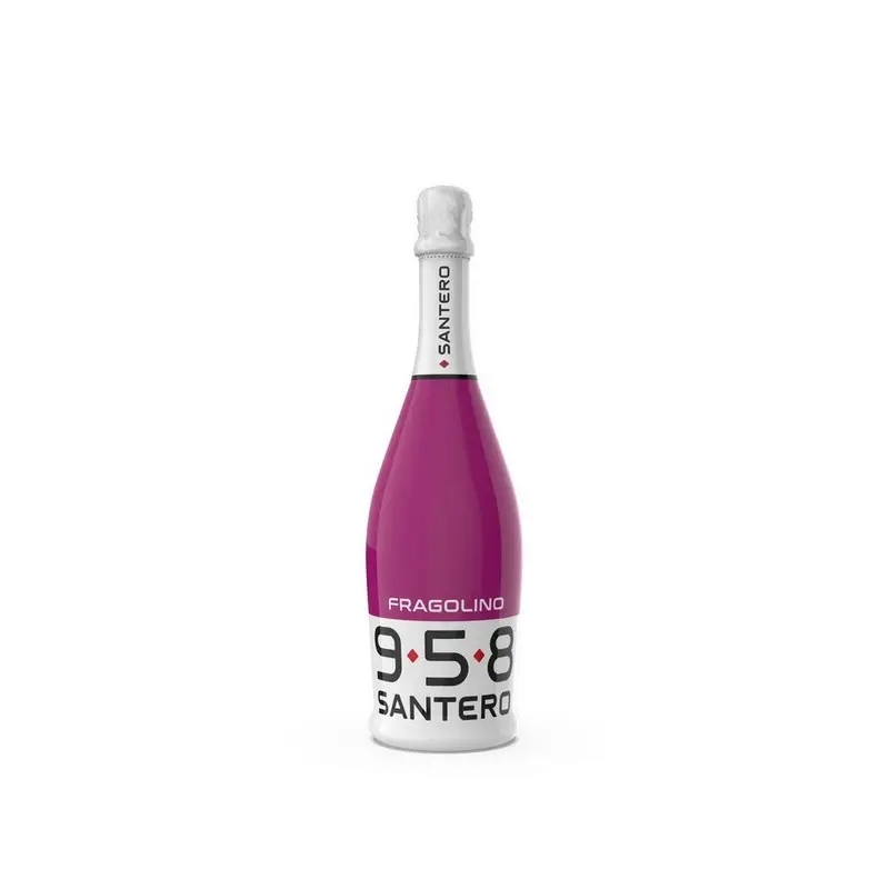 958 Santero Fragolino, Zoete, Sprankelende Cocktail, 750 Ml, 25.36 Oz, Alcoholpercentage 6,5%, Een Boeket Bloemengeuren