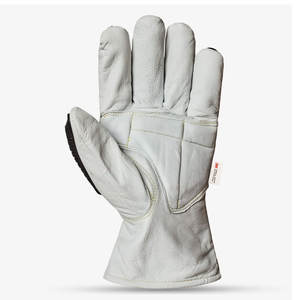 Haute qualité Original SkatIQ SG-6155 doublé Premium peau de chèvre Impact gant de sécurité résistant aux coupures Anti-Vibration paume anti-dérapant - Product Image 2