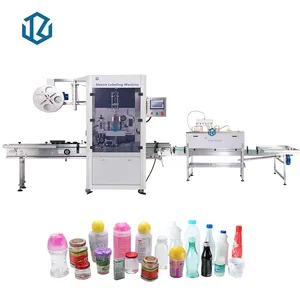 Batch production sleeve labeling machine for sale sleeve labeling machine with steam tunnel semi automatic shrink sleeve label