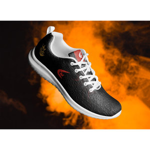 Zapatos Deportivos Casuales Conics, Nuevo Diseño Edición Negra, Cierre con Cordones, Suela y Cordones a Juego, Todas las Temporadas, Invierno, Primavera, Verano, Otoño - Product Image 4