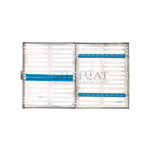 An toàn-fit thép không gỉ Hướng dẫn sử dụng khử trùng Cassette được thiết kế cho nha khoa và y tế thủ tục hệ thống thoát nước - Product Image 6