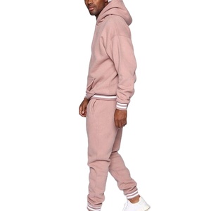 Conjunto de Sudadera y Pantalones Deportivos Personalizados de Alta Calidad al por Mayor 2026, con Logotipo Personalizado, para Adultos y Maternidad, 100% Algodón, Ropa Deportiva Urbana para Hombre - Product Image 4