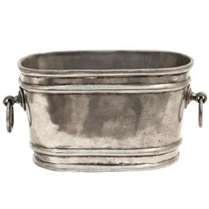 Porte-bouteille de seau à glace en métal avec poignées, décoration de table, Logo personnalisé et taille, maison moderne - Product Image 2