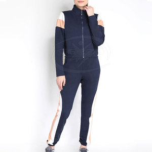 Conjunto Deportivo Informal con Capucha para Mujer, Logotipo Personalizado, Diseño Sólido de Invierno, 100% Algodón, 2 Piezas, Transpirable, Servicio OEM, Venta de Fábrica - Product Image 2