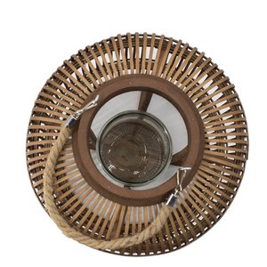 Linterna decorativa hecha a mano con soporte de vidrio para velas, ambiente, hogar y jardín, exportador de Vietnam - Product Image 3