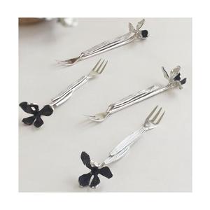 Ensemble de couverts au design classique, en laiton fait à la main, couleur argent et or, ensemble de fourchettes pour la maison et les restaurants - Product Image 5