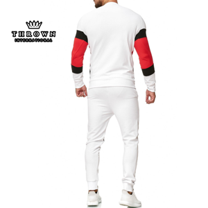 Ensemble de survêtements de fitness en coton 100% absorbant la transpiration et à séchage rapide, nouveau design, vêtements de course et d'entraînement écologiques pour l'extérieur, hiver - Product Image 4