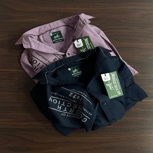 Camisas de secado rápido estampadas elegantes de manga larga con diseños casuales de moda para niños suministro a granel - Product Image 1