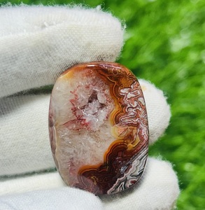 100% Natural de alta calidad Durzy Crazy Lace ágata cabujón piedra preciosa pulida suelta piedras preciosas lotes de piedras preciosas Durzy ágata, - Product Image 2