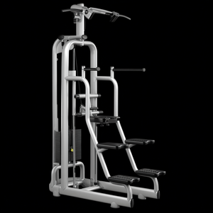 Support de dips remis à neuf avec assistance pour les tractions, pour l'entraînement de la force du haut du corps en salles de sport et de fitness - Product Image 3