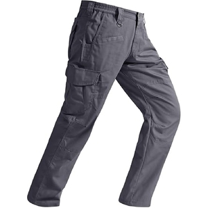 Pantalon de travail confortable de qualité supérieure avec tissu en coton et plusieurs poches - Product Image 1