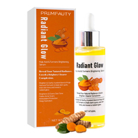 Sérum hydratant nourrissant pour la peau, anti-rides, anti-rides fines, raffermissant, vegan, marque privée, acide kojique, curcuma, sérum pour le visage