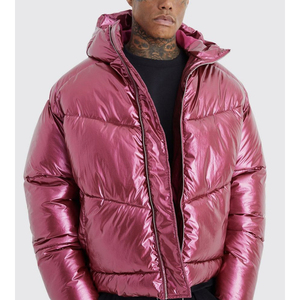 Veste matelassée isolante pour homme, veste d'hiver chaude, légère, vente en gros - Product Image 1