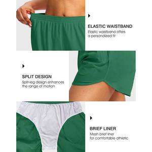 Logo personnalisé Short de sport à séchage rapide respirant pour femmes avec poches latérales Design personnalisé Gym Running Shorts décontractés pour les femmes - Product Image 3