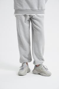 Pantalons de survêtement en coton avec logo personnalisé des fabricants Pantalons en éponge française brodés Sweats à capuche imprimés pour hommes - Product Image 3