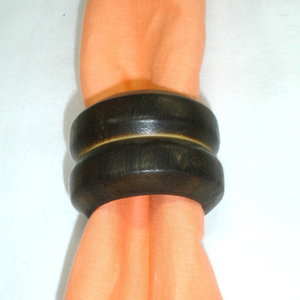 Corde matériel forme ronde couleur marron rond rond rond Style fantaisie luxe fait à la main utilisé décoration de Table de fête de mariage - Product Image 2