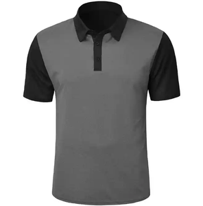 Venta al por mayor de alta calidad llano Casual Golf logotipo personalizado Polo Simple camisa para hombres Polo Golf camisas Slim Fit Polo camisetas - Product Image 6