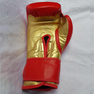Vente chaude Muay Thai Compétition Gants D'entraînement Réglable Dragonne Gants De Poinçonnage En Cuir Synthétique Poignées - Product Image 3
