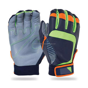 Gants de frappe de baseball personnalisés OEM, marque professionnelle, adhérence antidérapante, performance, droitier-gaucher, légers, pour hommes - Product Image 4