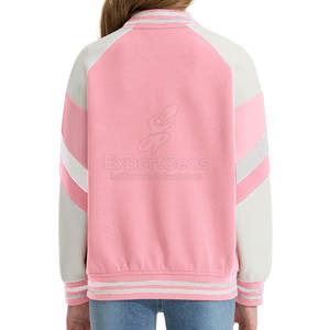 Diseñe sus propias chaquetas Letterman para mujer, chaquetas Letterman hechas de alta calidad para mujer, chaqueta Letterman baja Moq - Product Image 4