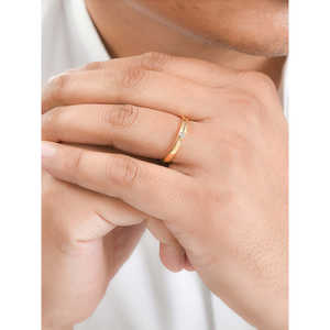 Bague solitaire en diamant pour homme élégante et élégante Collection de bijoux haut de gamme - Product Image 2