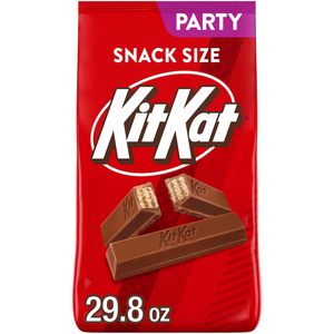 KIT KAT Milk Chocolate Wafer <b>Snack</b> Size, Candy Party Pack, 29.8 oz - Product Image 4
