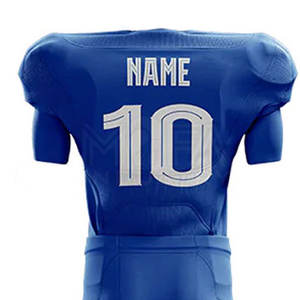 Maillot de football américain léger personnalisé nouveau style avec manches courtes et fonction respirante uniforme de couleur personnalisé - Product Image 5